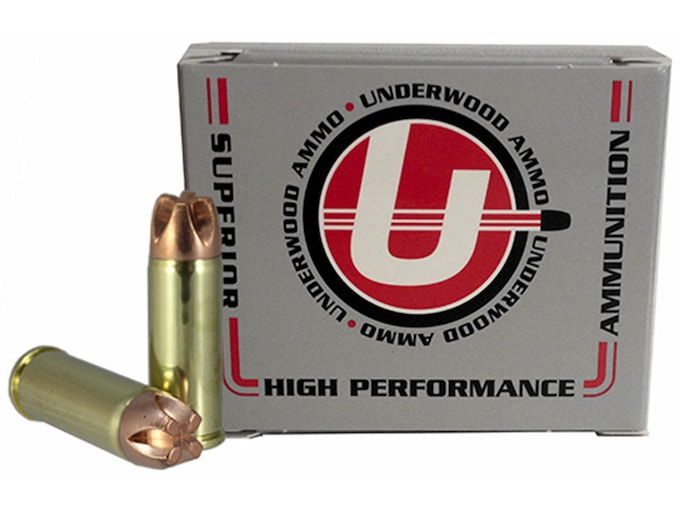 Underwood 480 Ruger Ammo 300 Grain Lehigh Xtreme Penetrator Fluted Box of 20