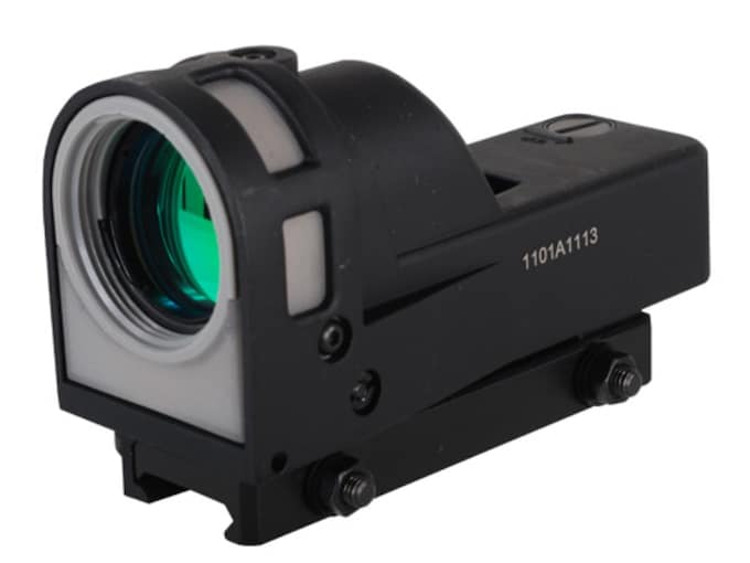 Meprolight M21 Reflex Red Dot Sight 1x 30mm Open X Reticle with Quick Release Picatinny Mount Matte Black
