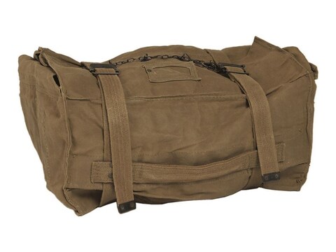 Military Surplus Italian Cotton Kit Bag Olive Drab Grade 2