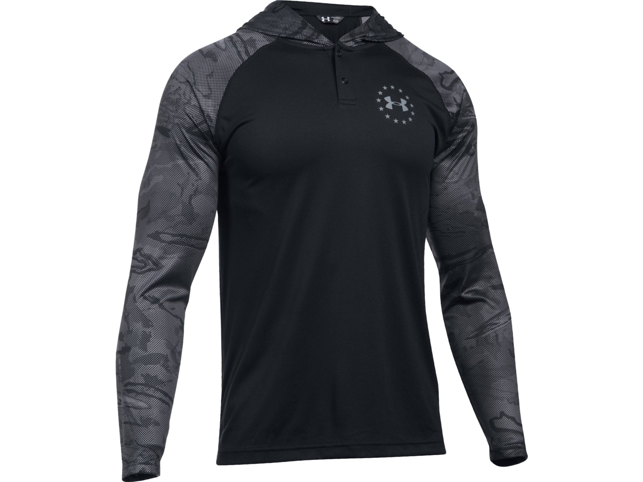 Under Armour Men's UA Freedom Tech Hoodie Polyester Black Large