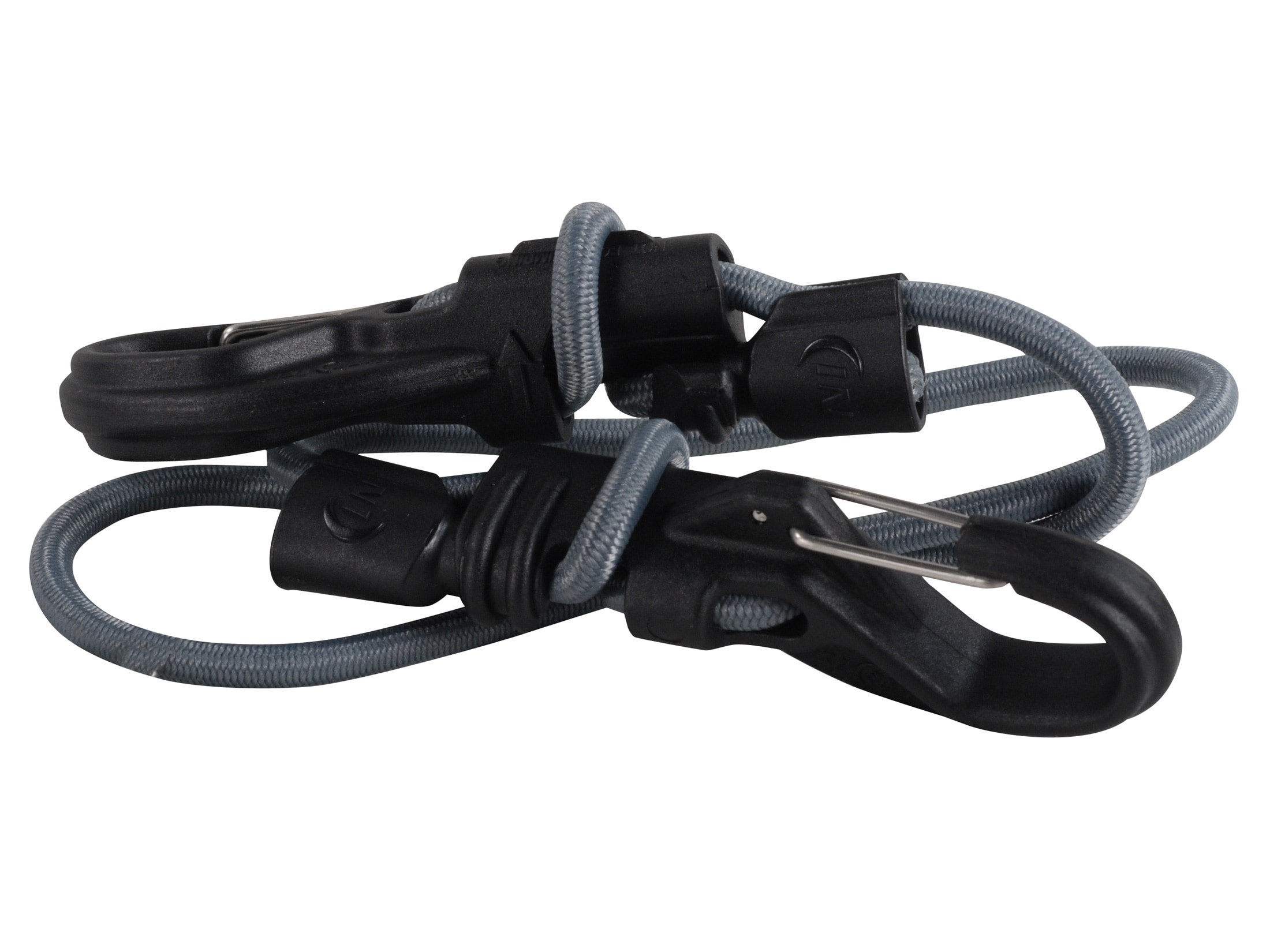 Nite Ize KnotBone Adjustable Bungee Cord, With Carabiner Clip Ends +  Adjustable Length, Size #5