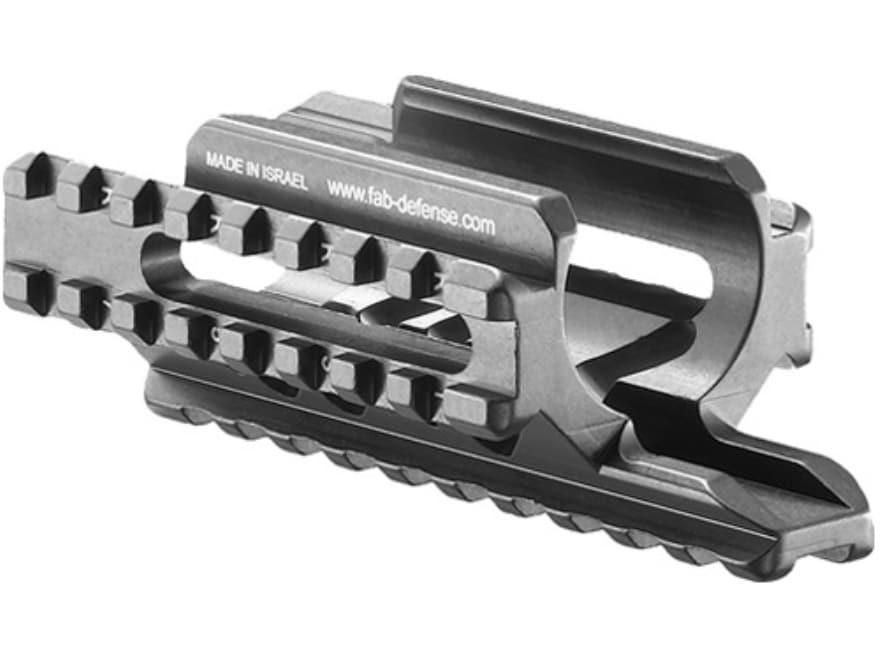 FAB Defense TriRail Handguard Micro UZI Aluminum Black