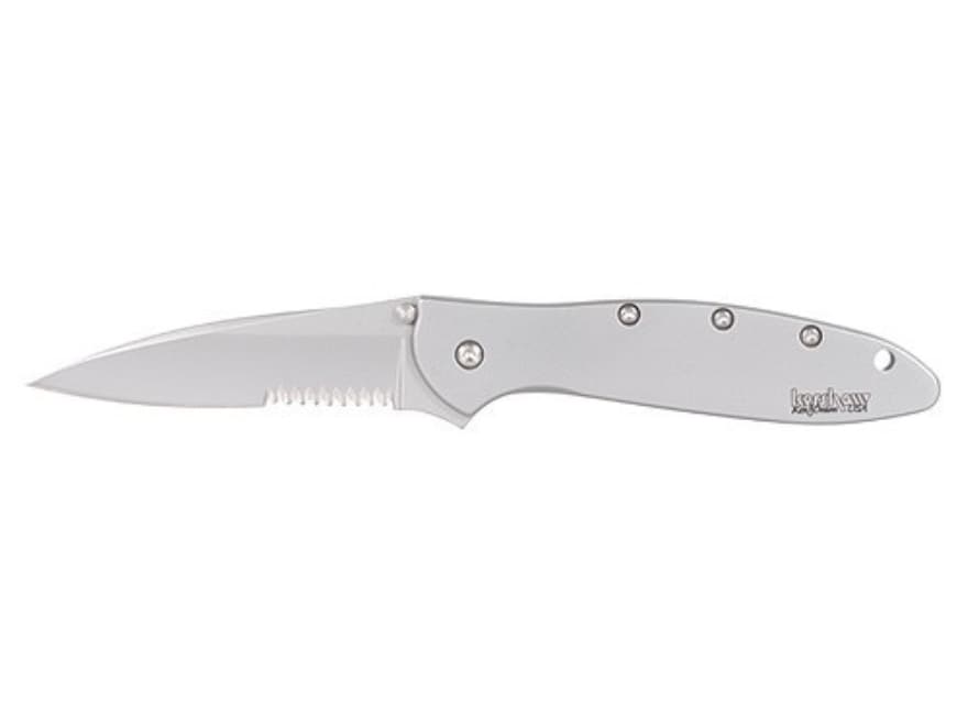Kershaw Leek Assisted Opening Folding Pocket Knife 3 Serrated