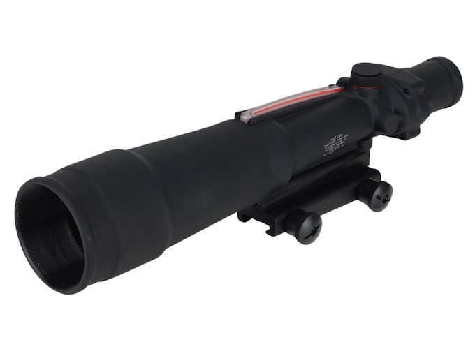 Trijicon ACOG TA55 BAC Rifle Scope 5.5x 50mm Dual-Illuminated Red Chevron 308 Winchester Reticle with TA51 Flattop Mount