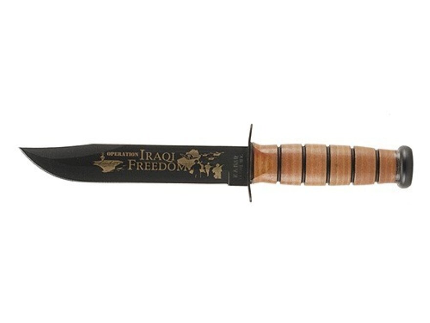 KA-BAR Operation Iraqi Freedom Commemorative USMC Fighting/Utility