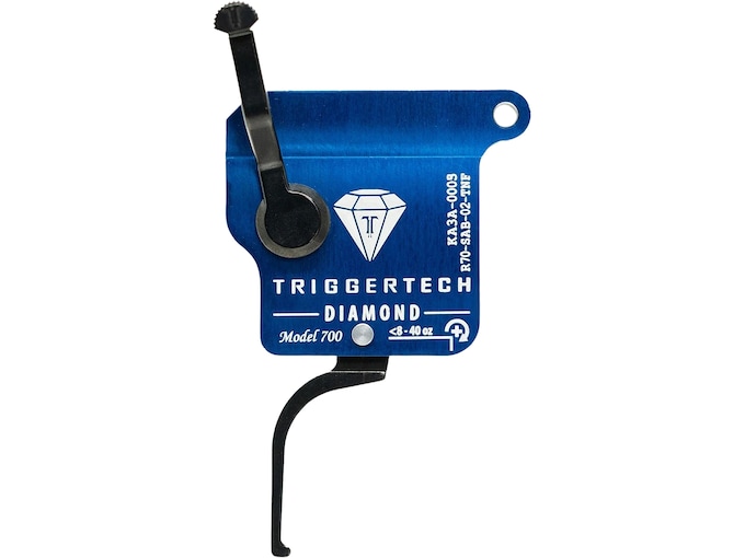 TriggerTech Rough Diamond Flat Trigger Remington 700 Right Hand No Bolt Release