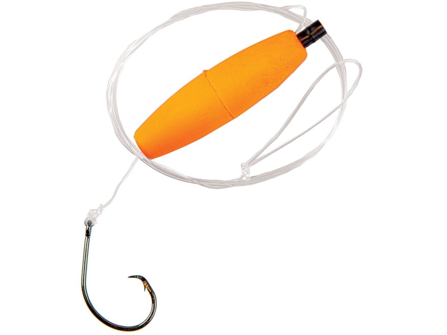 Eagle Claw Lazer Sharp Circle Hook Striped Bass Rig Platinum Black