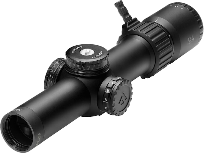 Arken Optics EP8 Rifle Scope 1-8x 28mm Illuminated MOA KL Box Reticle Matte Black