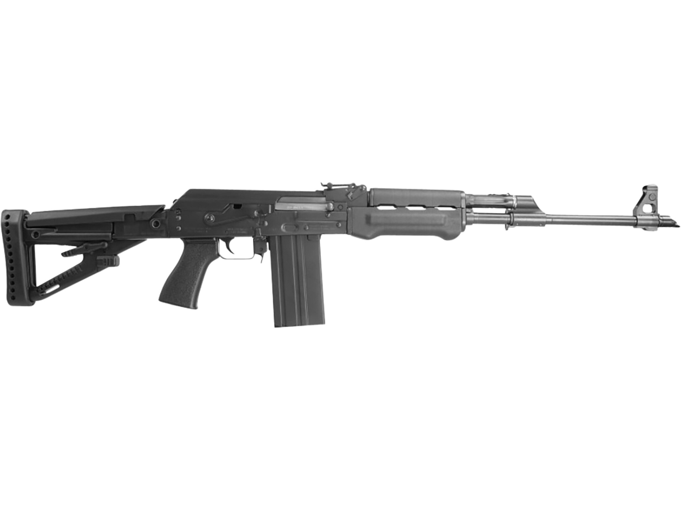 Zastava PAP M77 Semi-Auto Rifle 308 Winchester 19.7 Barrel Black