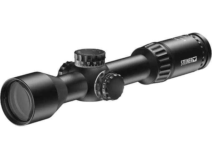 Steiner H6Xi Rifle Scope 30mm Tube 2-12x 42mm Illuminated STR-MIL Reticle Matte Black Refurbished