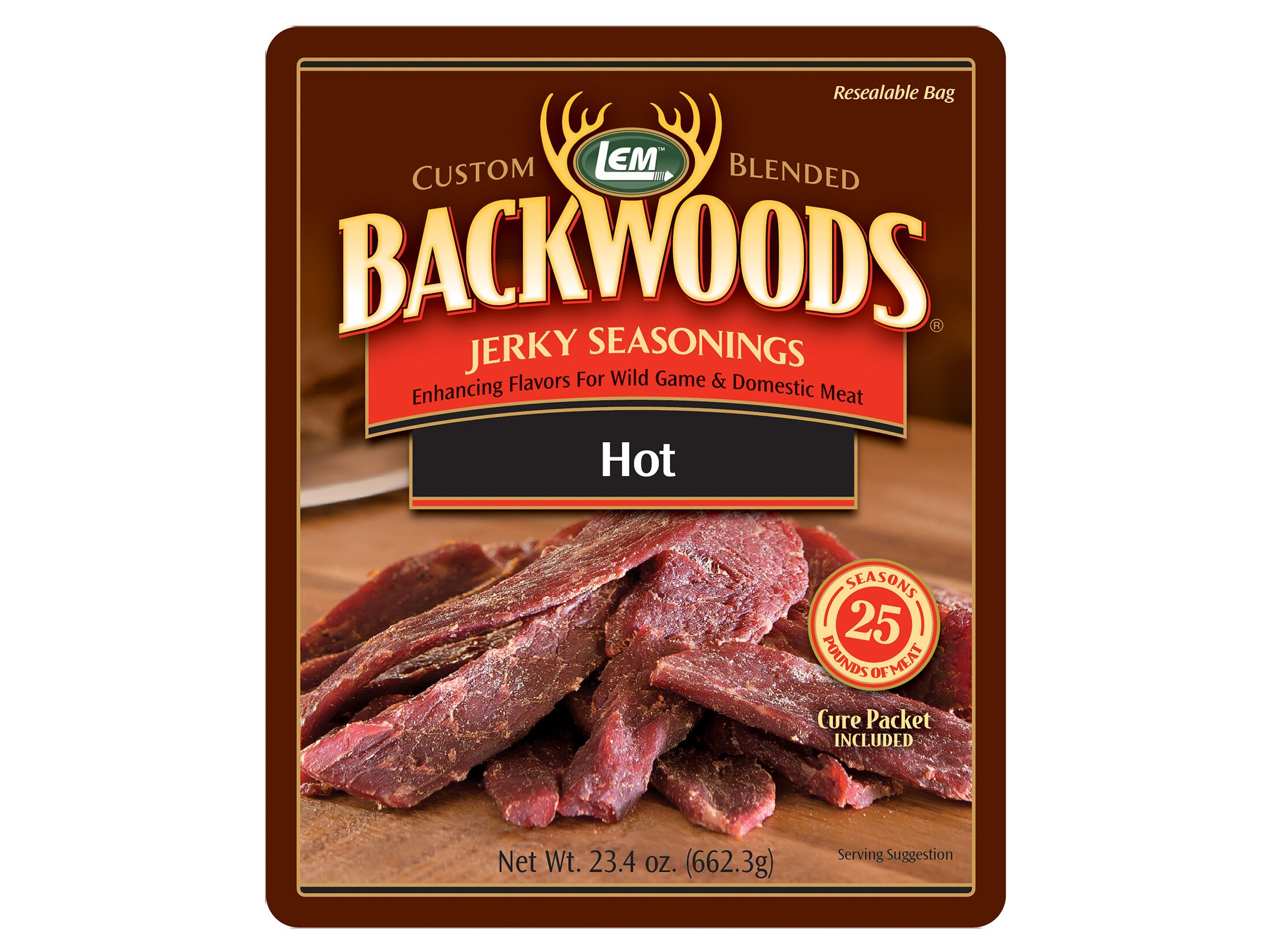 LEM Backwoods Teriyaki Jerky Seasoning 25 lbs