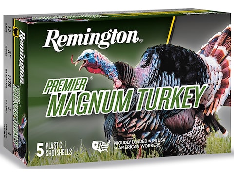 Remington Premier Magnum Turkey Ammunition 12 Gauge 3" #4 Copper Plated Shot