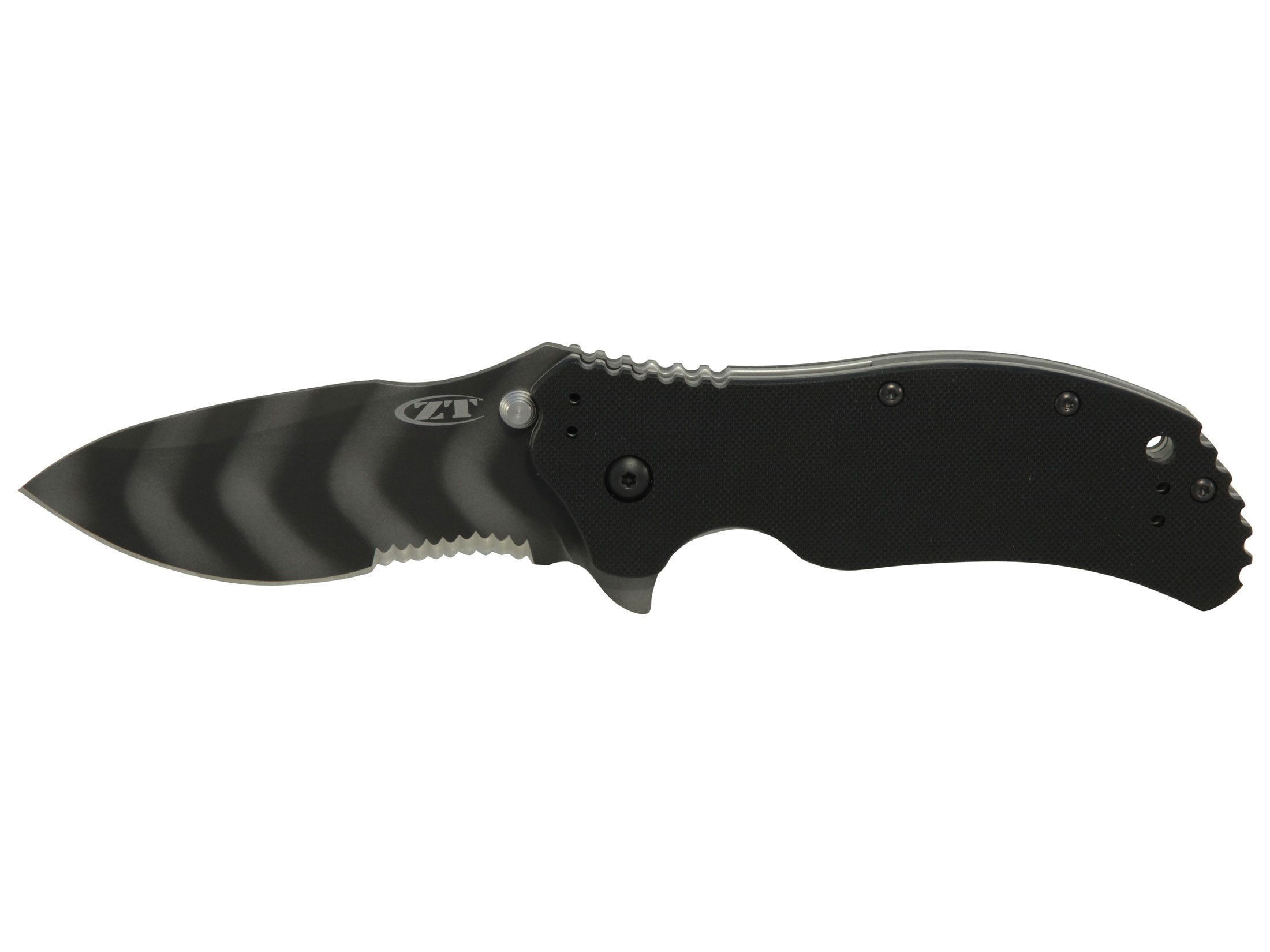 Zero Tolerance ZT0350 Folding Pocket Knife 3.25 Serrated Drop Point