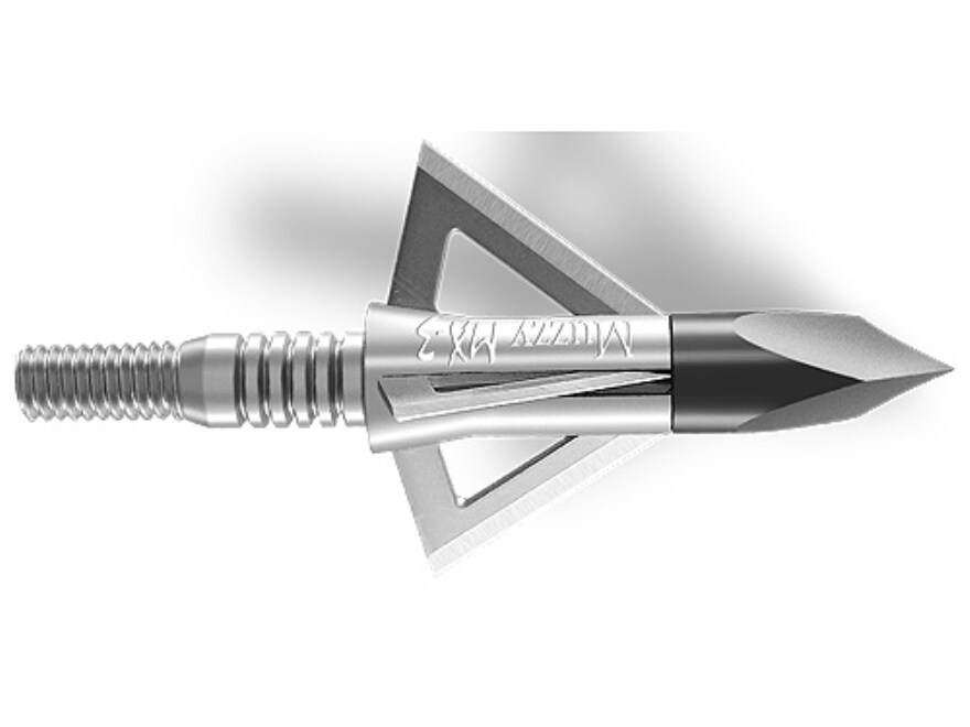 Muzzy Mx 3 Fixed Blade Broadhead 125 Grain Ss Pack Of 3 2529