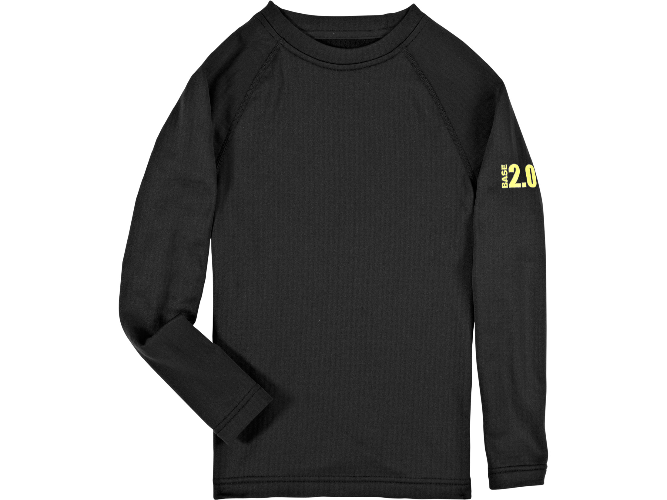 Under Armour Youth Base 2.0 Base Layer Shirt Polyester Black Large