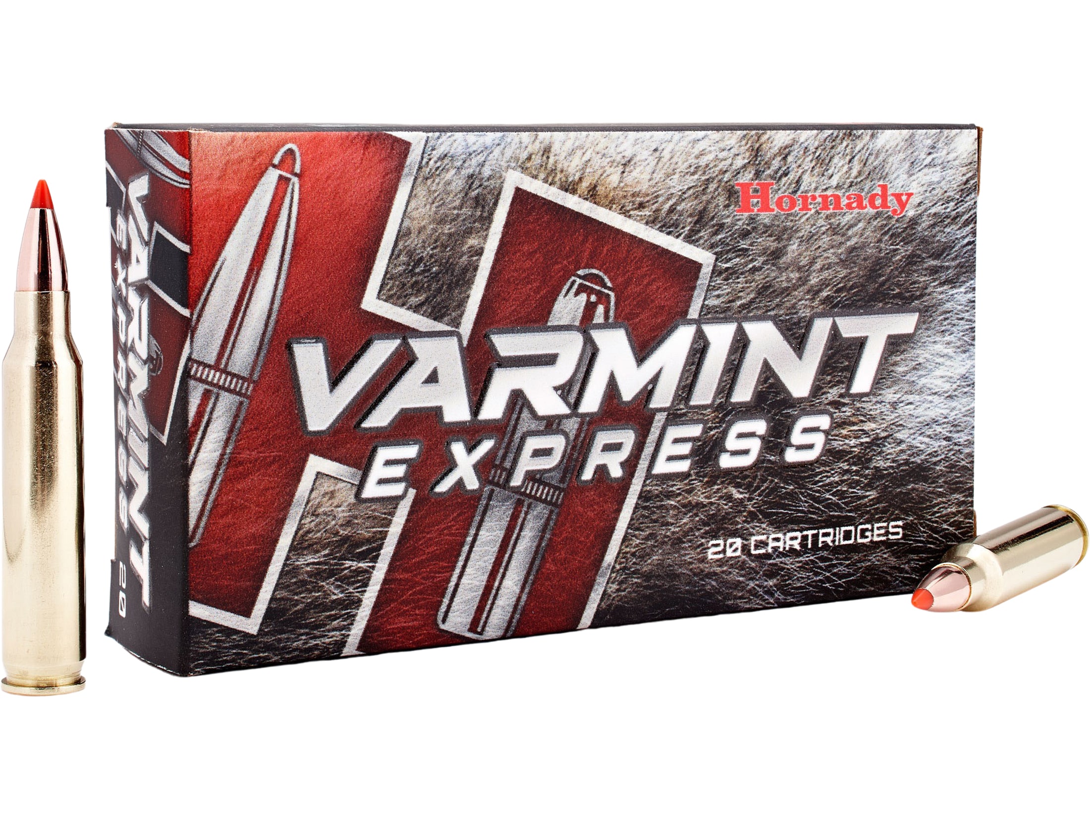 Hornady Varmint Express Ammunition 223 Remington 55 Grain V-MAX Box of 20