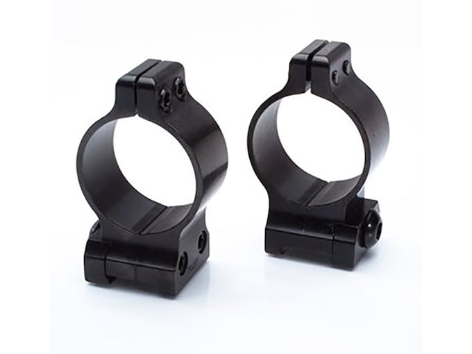 Talley QD Screw Lock Talley Dovetail 30mm Scope Rings Matte Black Medium