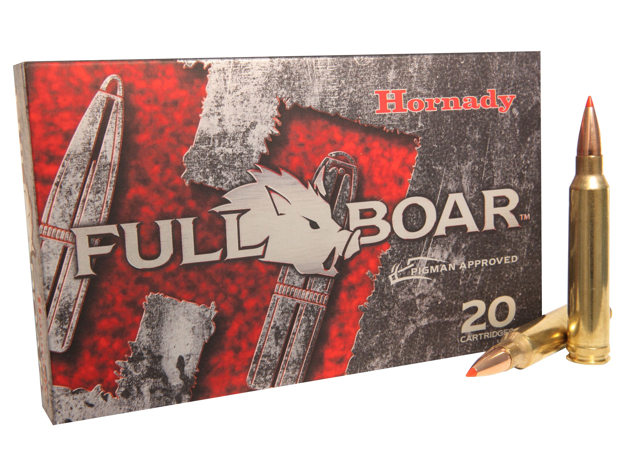 Hornady Full Boar 300 Winchester Mag Ammo 165 Grain Hornady GMX