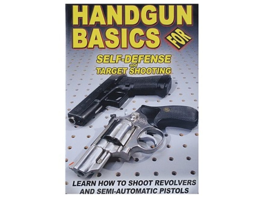 Gun Video Handgun Basics Self-defense Target Shooting Dvd