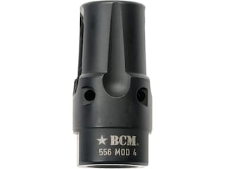 Bravo Company BCM GUNFIGHTER Mod 4 Compensator 1/2"-28 Thread AR-15 Steel Black