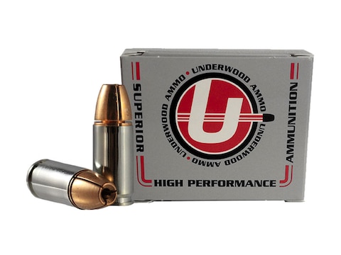 Underwood Ammunition 9mm Luger 105 Grain Lehigh Controlled Fracturing Hollow Point Lead...