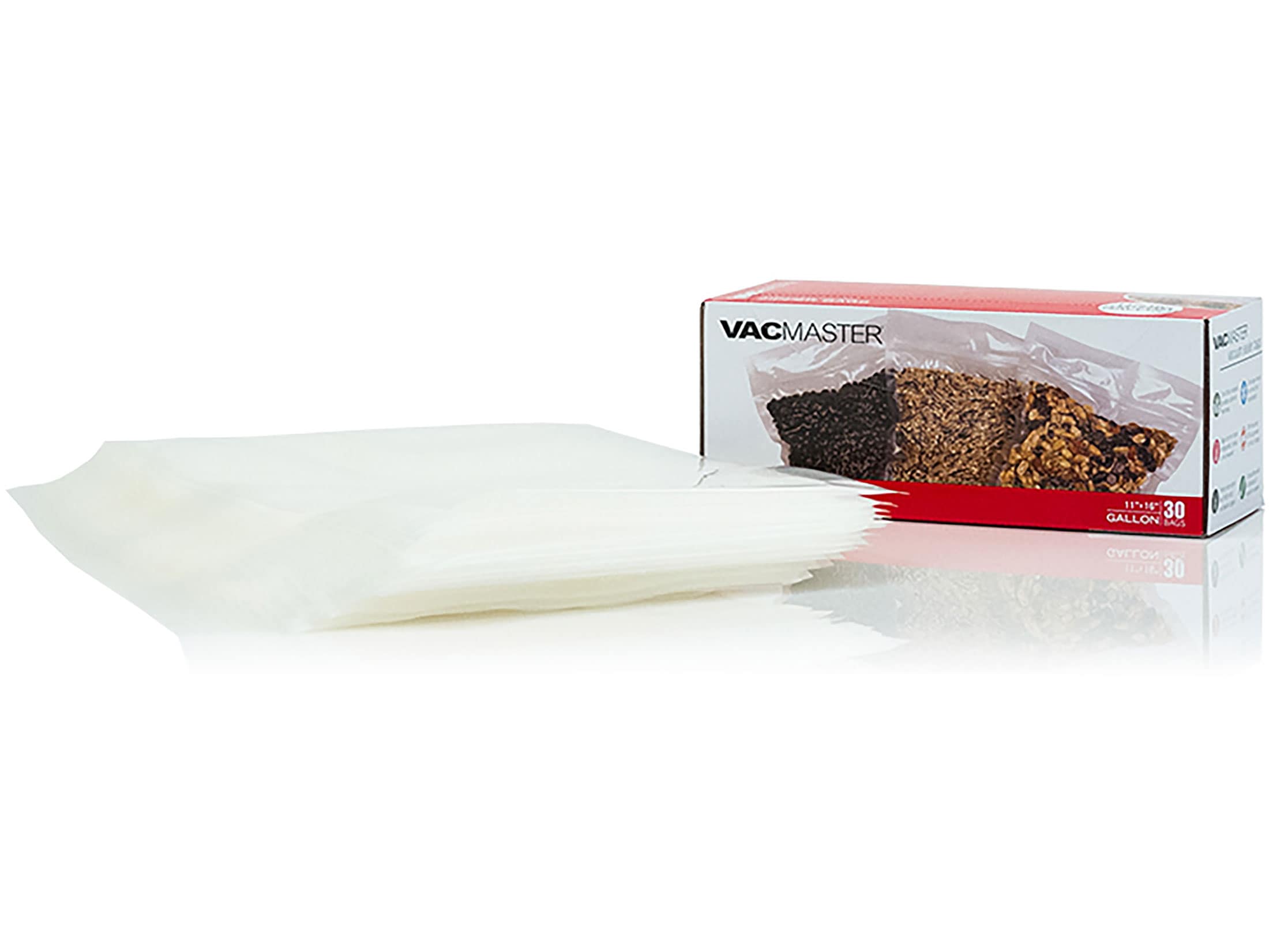 VacMaster 11.5 x 14 Gallon Size Zipper Bag 30PK