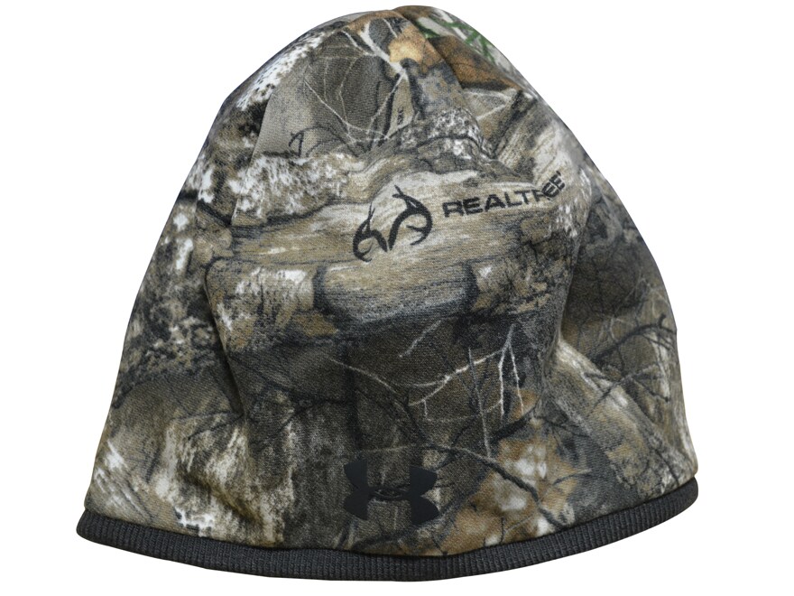 Under Armour Men's UA Reversible Camo Beanie Polyester Realtree EDGE