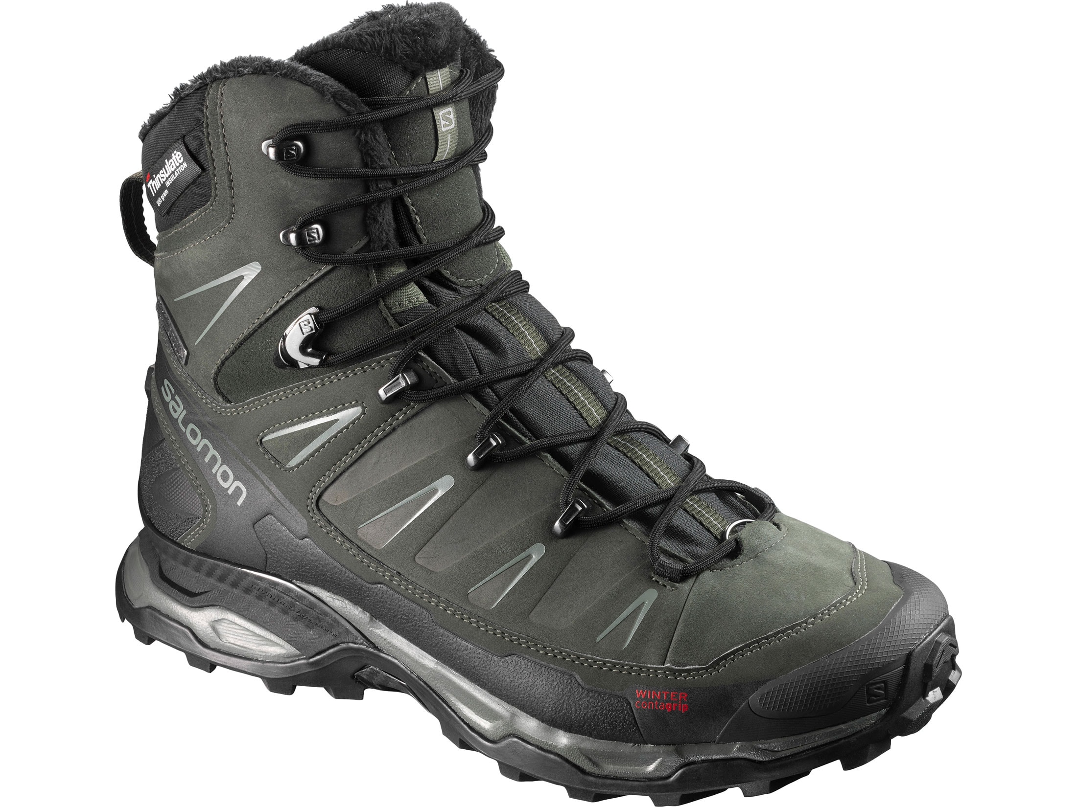 Salomon X Ultra Winter Cs 8 Hiking Boots Synthetic Leather