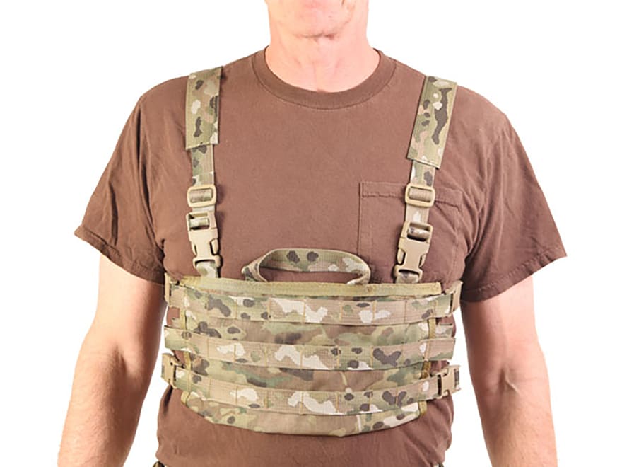 High Speed Gear AO MOLLE Chest Rig Nylon Olive Drab