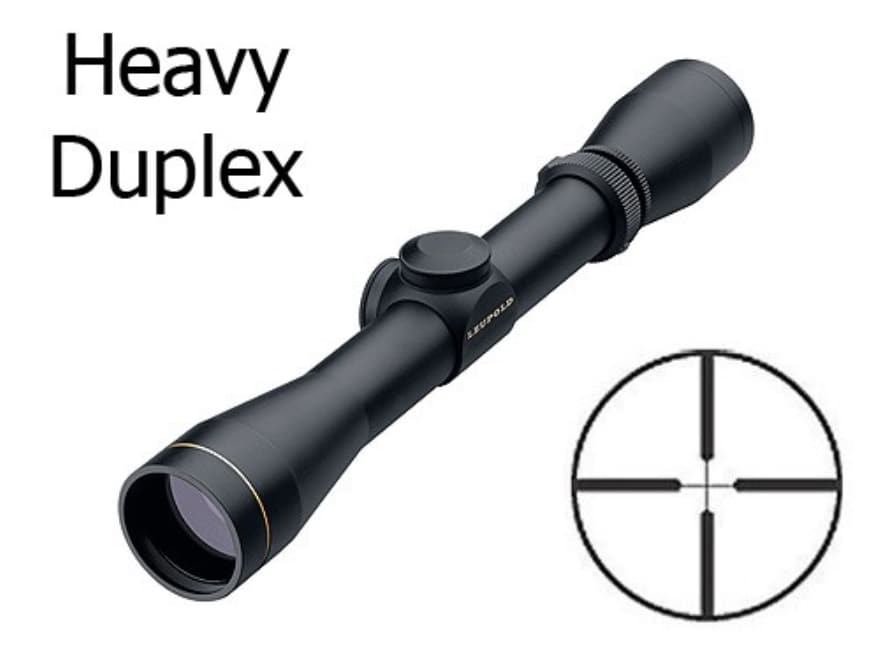 LEUPOLD ブラック スコープ Leupold VX-I Shotgun Scope 2-7x 33mm Heavy Duplex Reticle Matte Black