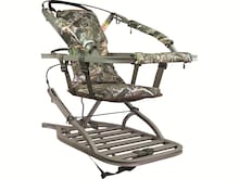 Climbing Stands in Hunting Gear