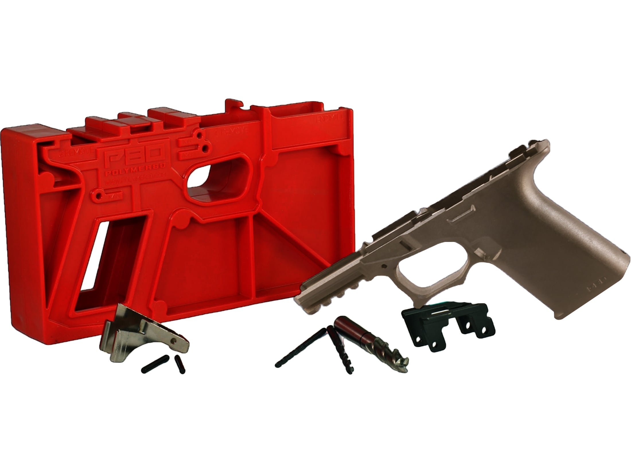 Polymer80 PF940Cv1 Compact ReadyMod 80 Pistol Frame Kit Glock 19 23