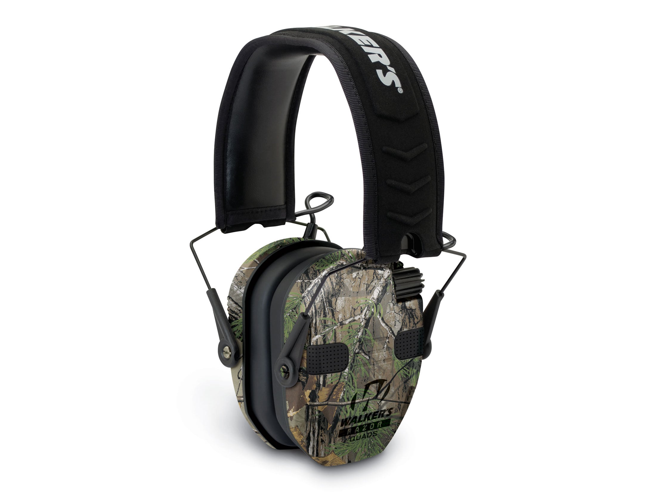 Walker's Razor Slim Quad Electronic Ear Muffs Realtree Xtra