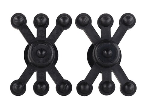 Bowjax Monster Jax Bow Vibration Dampener Rubber Black Pack of 2