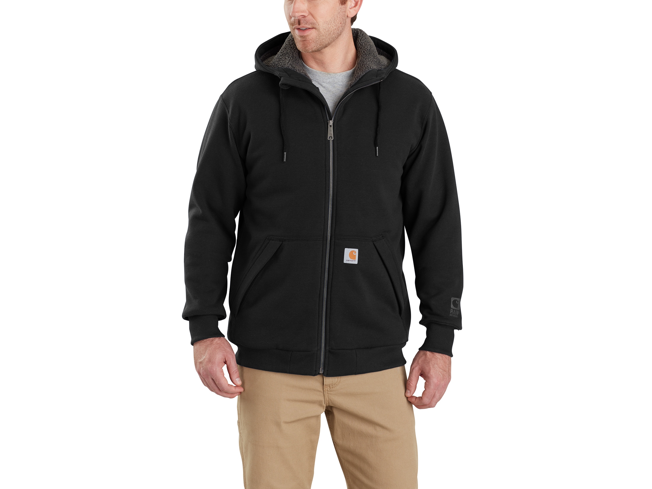 Carhartt Men's Rain Defender Relaxed Fit Midweight Sherpa Lined Full