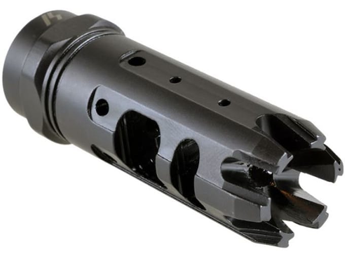 Strike Industries King Comp Dual Chamber Muzzle Brake 7.62mm 5/8"-24 Thread Steel Parkerized