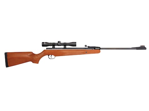 Remington Express Air Rifle 22 Cal Pellet Wood Stock Black Barrel 4x32