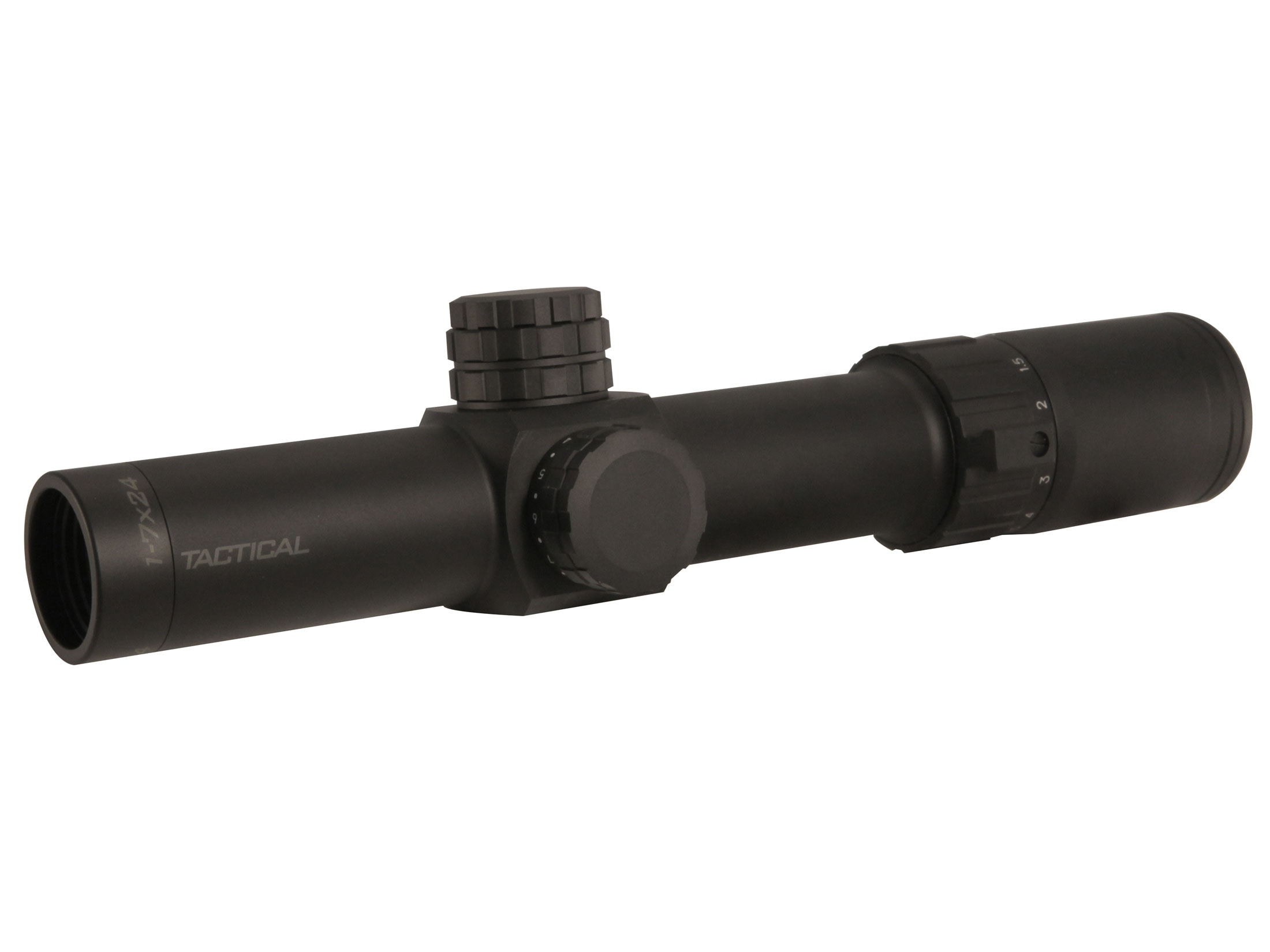 Weaver Tactical 1-7x 24mm Rifle Scope 34mm Tube Dual Focal Plane