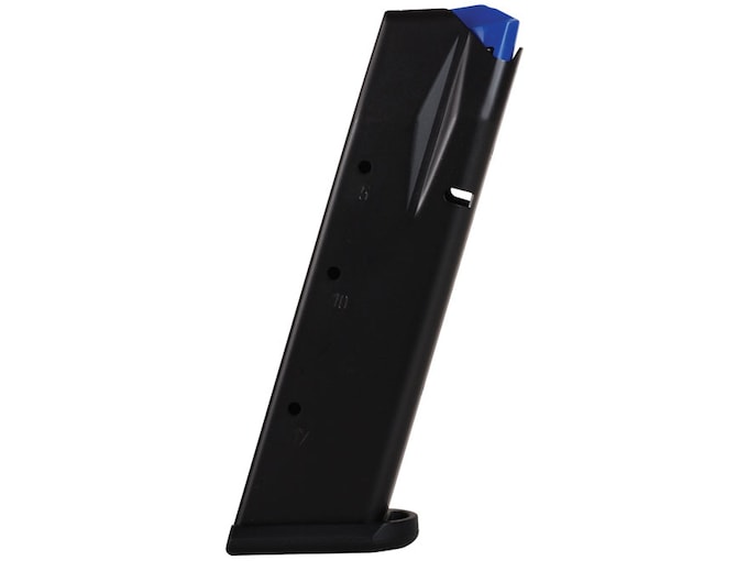 Mec-Gar Optimum Magazine for CZ 75B, 85B, SP-01, Shadow I, II 9mm 17-Round Steel Anti-Friction Black