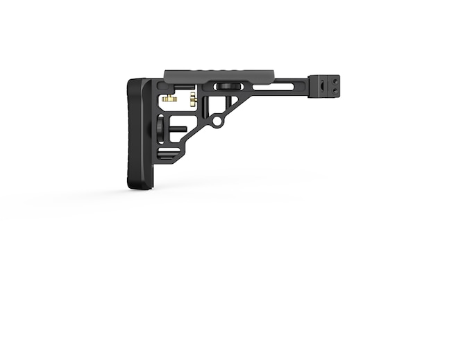 Ultradyne UD Picatinny Folding Stock Armor Black