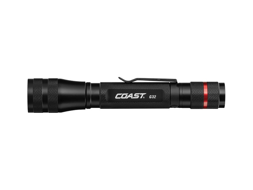 Coast G32 Flashlight LED 1 AAA Battery Aluminum Black