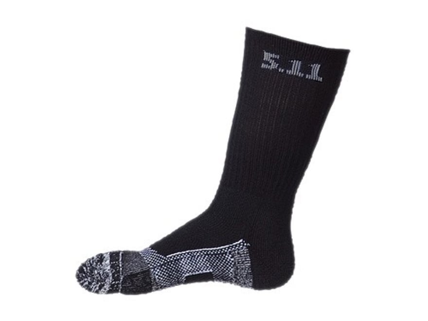5.11 Tactical Socks Level One Crew 6 Synthetic Blend Black Large 1