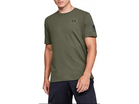 Under Armour Men's UA Freedom Banner T-Shirt Short Sleeve Polyester/Cotton
