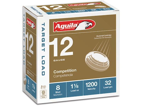 Aguila Competition Heavy Target Load Ammunition 12 Gauge 2-3/4"
