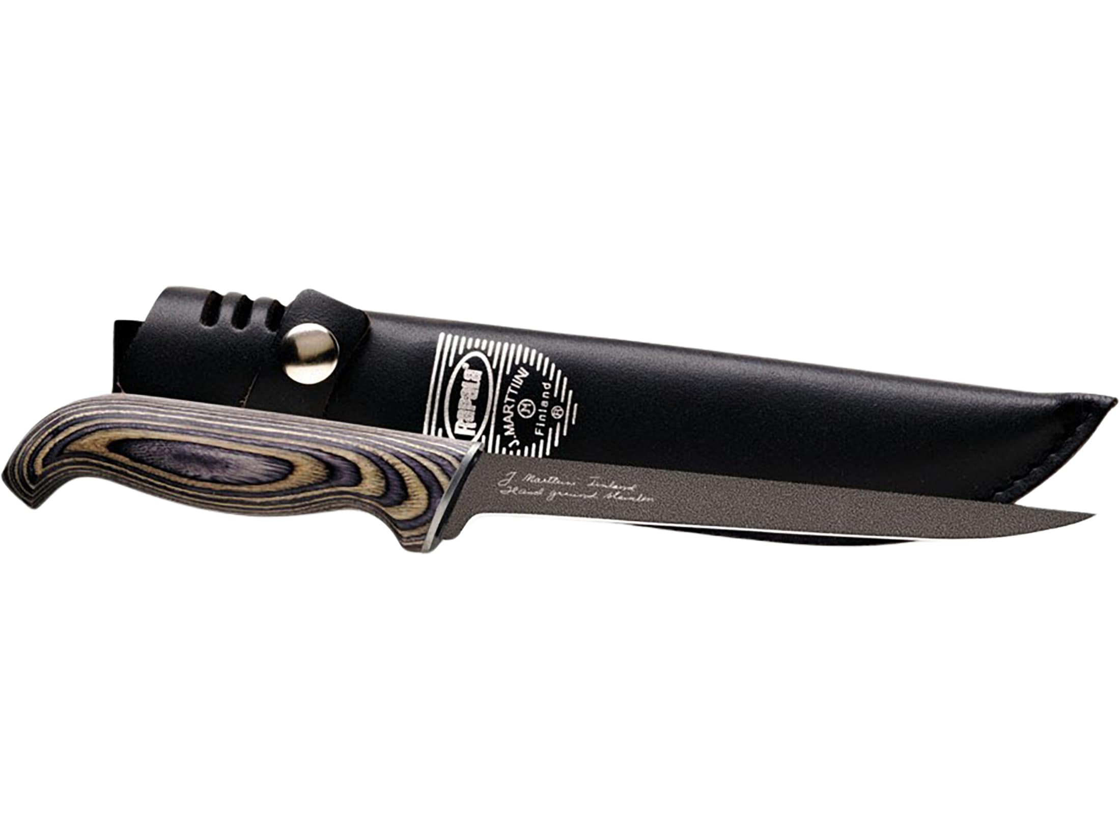 Rapala Presentation Fillet Knife Brown Laminate Handle 6