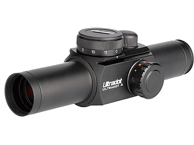 UltraDot Ultradot-4 Red Dot Sight 1" Tube 1x 2, 4, 8, 10 MOA Dot Aluminum Matte Black