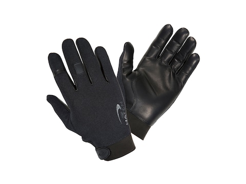 Hatch Task Light Shooting Gloves Synthetic and Leather Black