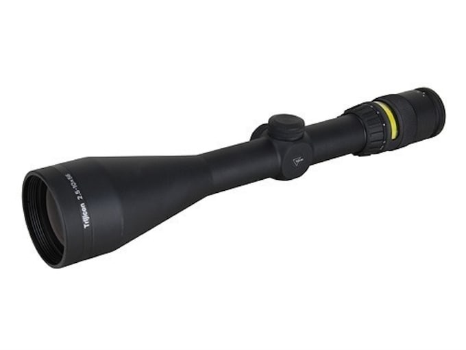 Trijicon AccuPoint TR22-1 Rifle Scope 2.5-10x 56mm Duplex with Dot Amber Reticle Matte Black