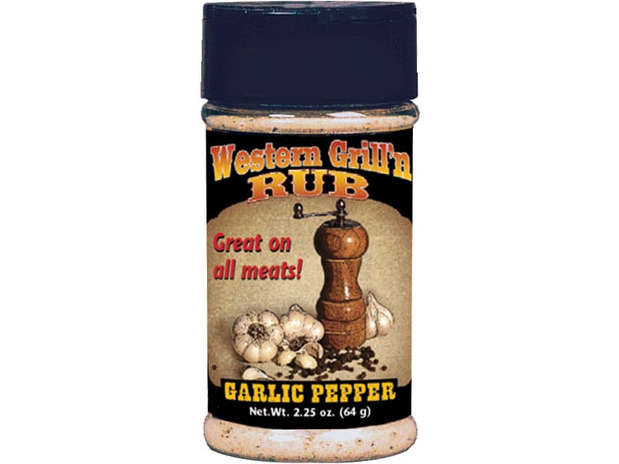 Hi Mountain Western Grill 'N Rub Garlic Pepper Seasoning 2.25oz