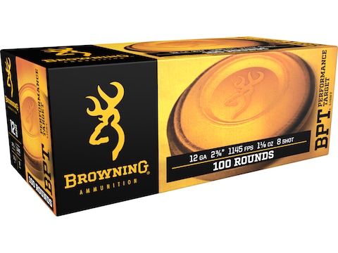 Browning Sporting Ammunition 12 Gauge 2-3/4" 1-1/8 oz #8 Shot